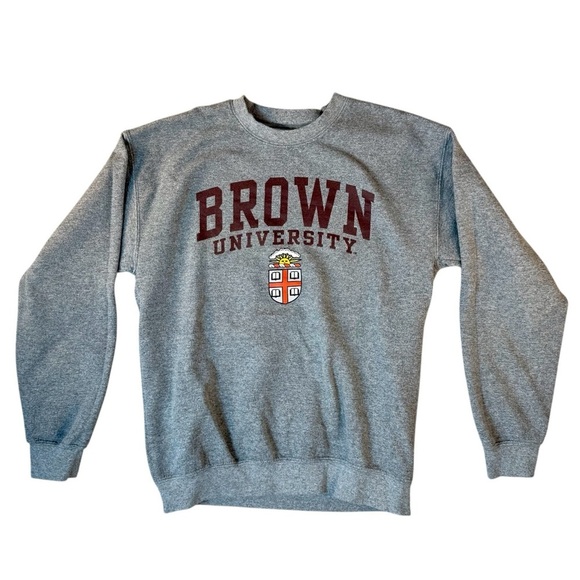 Gildan Other - Brown University Gray Crewneck Size Medium